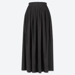 Uniqlo Black Maxi Skirt